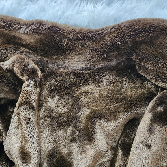 VINTAGE 100%  Leather   Reversible  Brown Jacket Coat Women's Size L VTG - Picture 12 of 12